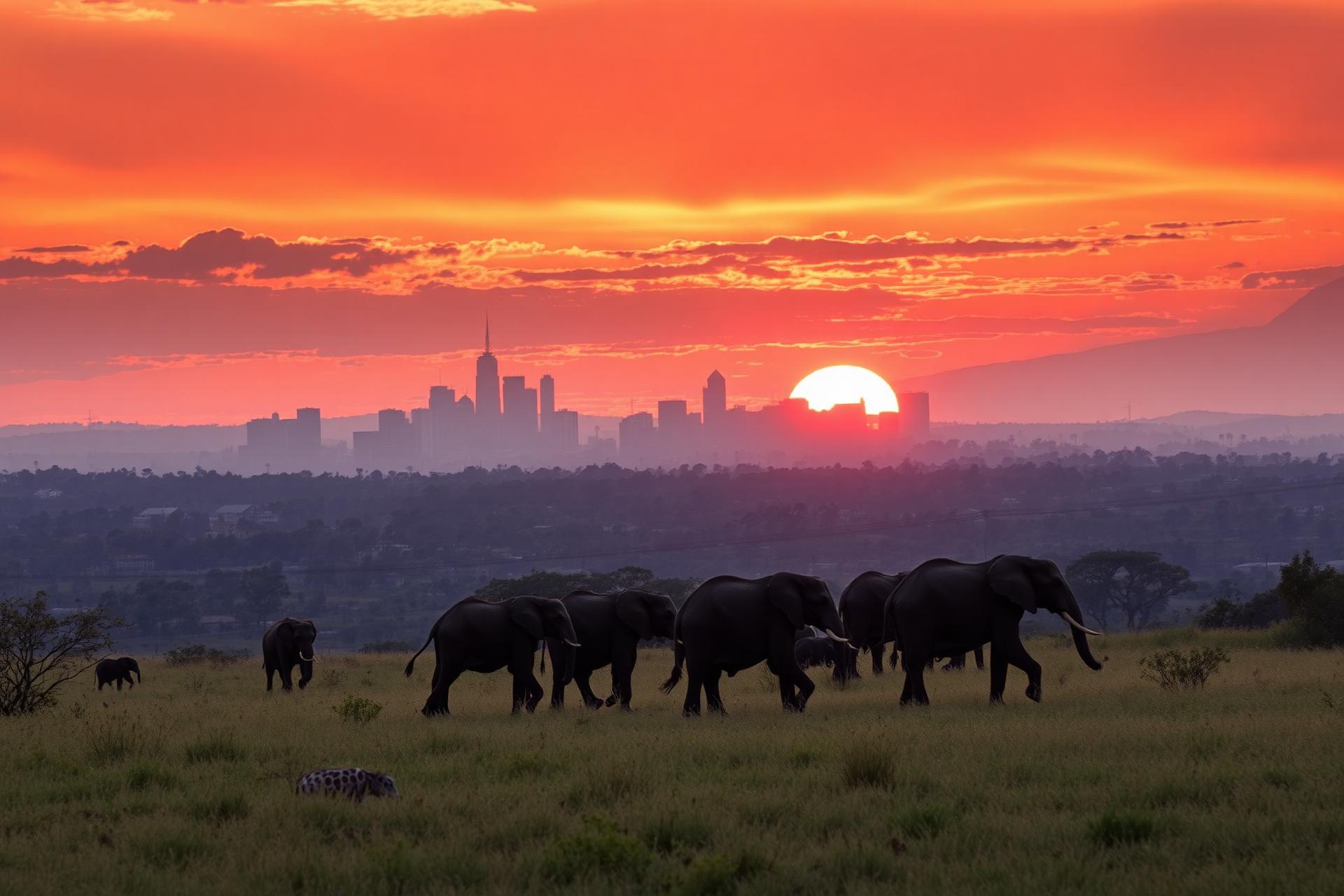 Nairobi city travel destination